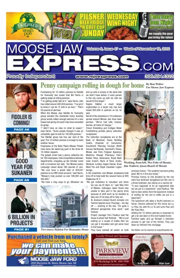 Moose Jaw Express.com - 22 Nov 2012
