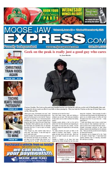 Moose Jaw Express.com - 6 Dec 2012
