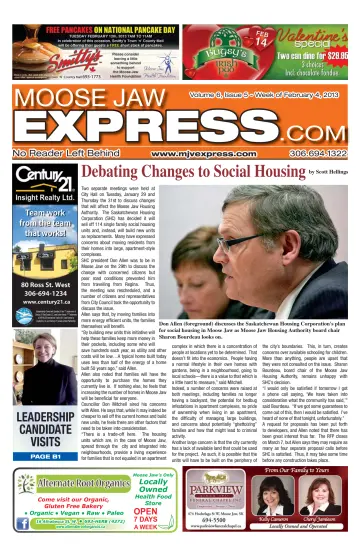 Moose Jaw Express.com - 7 Feb 2013