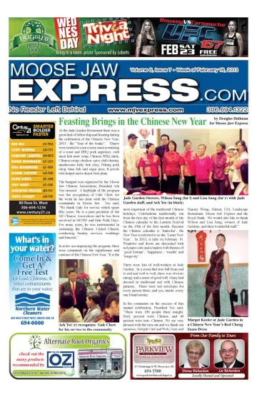 Moose Jaw Express.com - 21 Feb 2013
