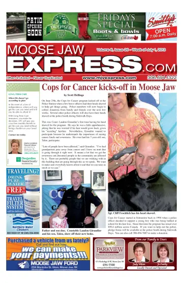 Moose Jaw Express.com - 4 Jul 2013