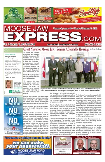 Moose Jaw Express.com - 10 Oct 2013