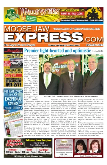 Moose Jaw Express.com - 31 Oct 2013