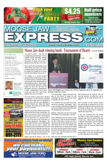 Moose Jaw Express.com - 5 Dec 2013