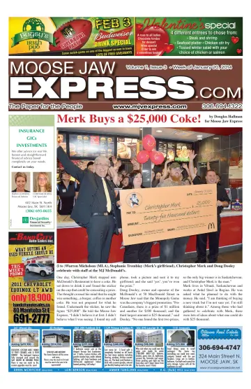 Moose Jaw Express.com - 23 Jan 2014