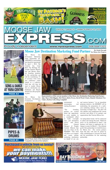 Moose Jaw Express.com - 13 Mar 2014