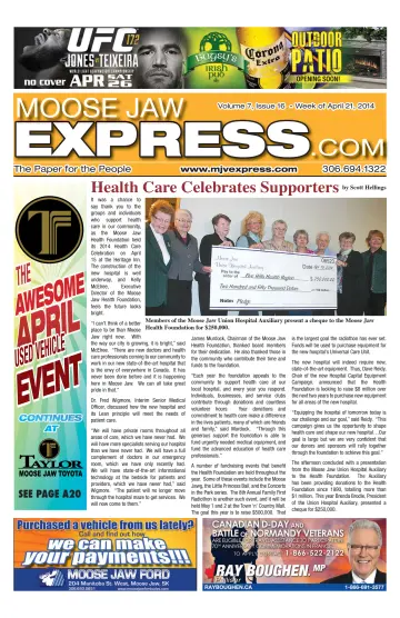 Moose Jaw Express.com - 24 Apr 2014