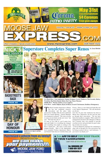 Moose Jaw Express.com - 22 May 2014