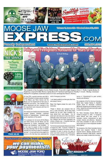 Moose Jaw Express.com - 3 Jul 2014