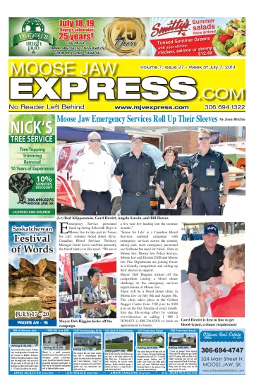 Moose Jaw Express.com - 10 Jul 2014