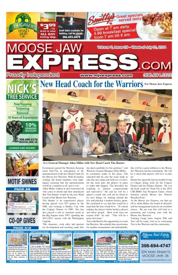 Moose Jaw Express.com - 24 Jul 2014