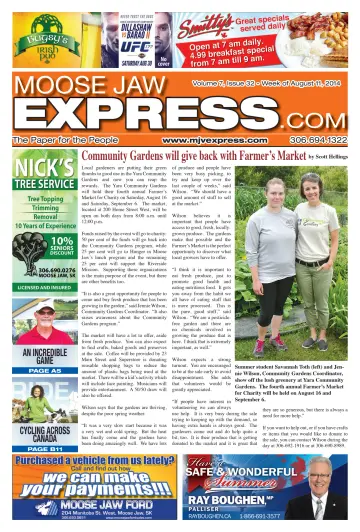 Moose Jaw Express.com - 14 Aug 2014