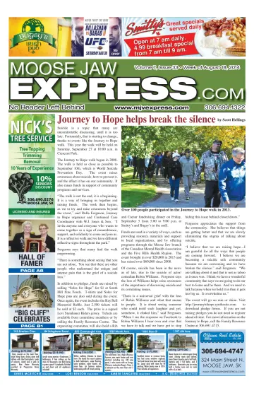 Moose Jaw Express.com - 21 Aug 2014