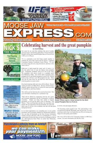 Moose Jaw Express.com - 25 Sep 2014