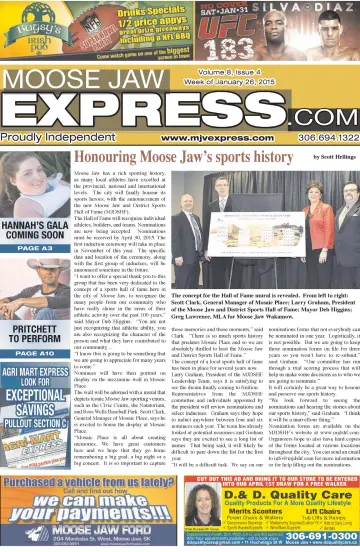 Moose Jaw Express.com - 26 Jan 2015