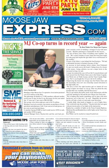Moose Jaw Express.com - 3 Jun 2015
