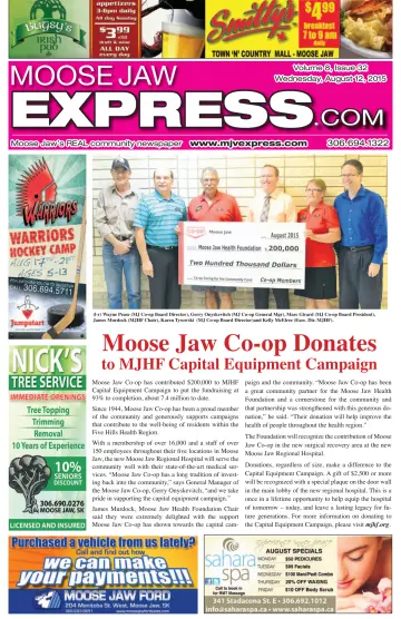 Moose Jaw Express.com - 12 Aug 2015
