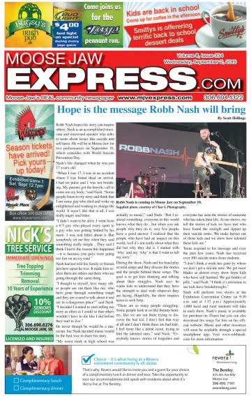 Moose Jaw Express.com - 2 Sep 2015