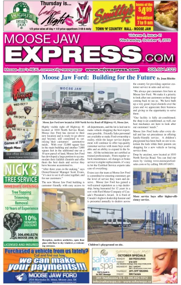 Moose Jaw Express.com - 7 Oct 2015