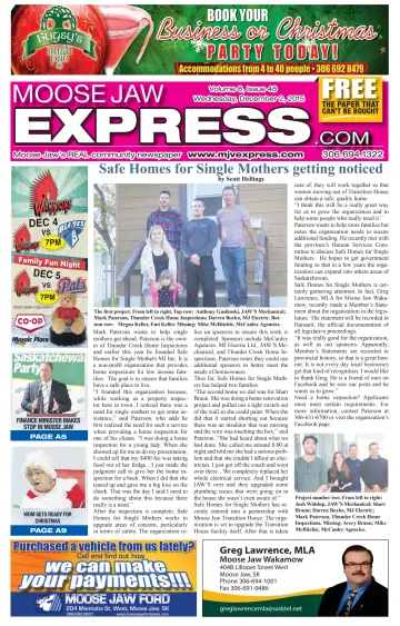 Moose Jaw Express.com - 2 Dec 2015