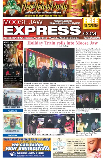 Moose Jaw Express.com - 30 Dec 2015