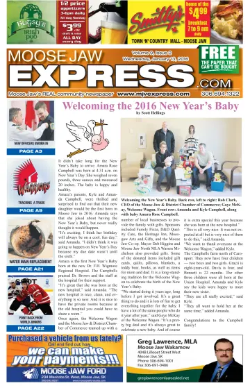 Moose Jaw Express.com - 13 Jan 2016