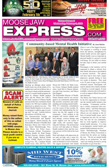 Moose Jaw Express.com - 3 Feb 2016