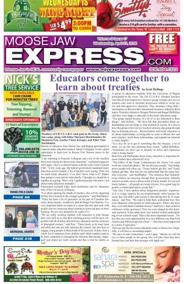 Moose Jaw Express.com - 27 Apr 2016
