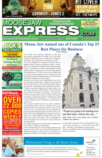 Moose Jaw Express.com - 20 Jul 2016