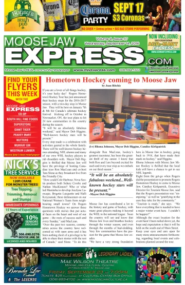Moose Jaw Express.com - 14 Sep 2016