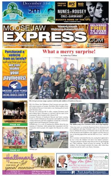 Moose Jaw Express.com - 28 Dec 2016