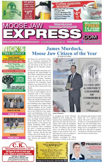 Moose Jaw Express.com - 18 Jan 2017