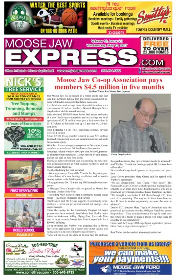 Moose Jaw Express.com - 17 May 2017