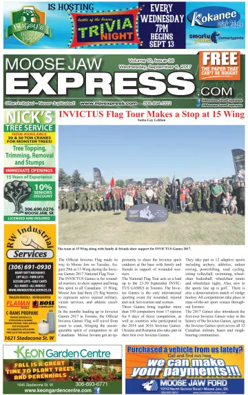 Moose Jaw Express.com - 6 Sep 2017