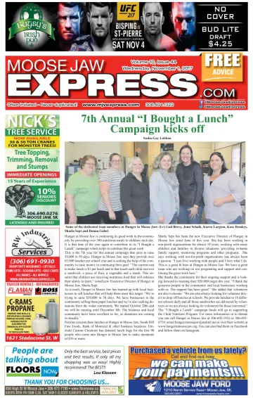Moose Jaw Express.com - 1 Nov 2017