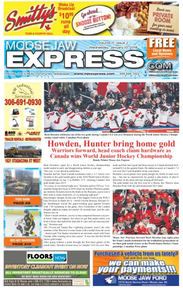 Moose Jaw Express.com - 10 Jan 2018