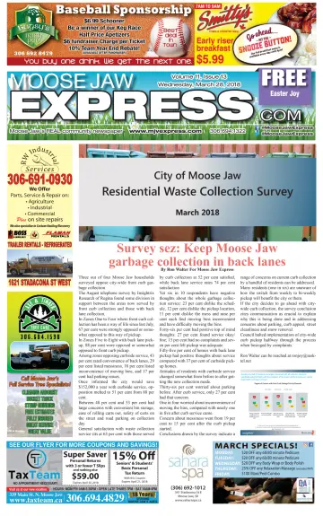 Moose Jaw Express.com - 28 Mar 2018