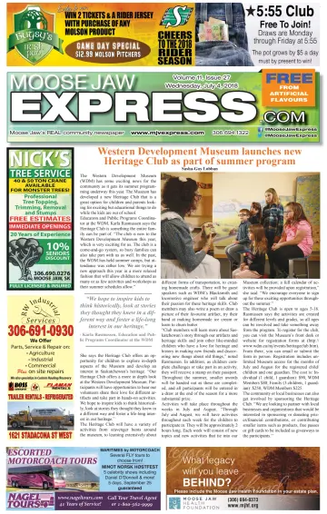 Moose Jaw Express.com - 4 Jul 2018