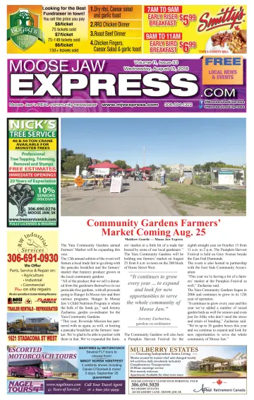Moose Jaw Express.com - 15 Aug 2018
