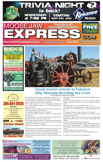 Moose Jaw Express.com - 5 Sep 2018