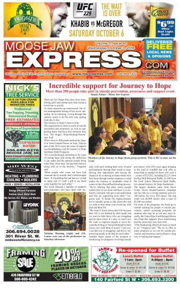 Moose Jaw Express.com - 3 Oct 2018