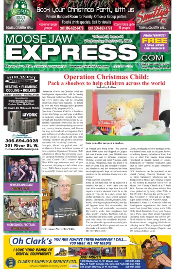 Moose Jaw Express.com - 31 Oct 2018