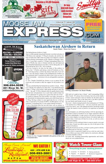 Moose Jaw Express.com - 28 Nov 2018