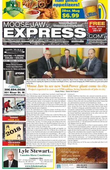 Moose Jaw Express.com - 2 Jan 2019