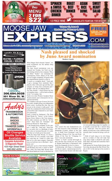 Moose Jaw Express.com - 6 Feb 2019