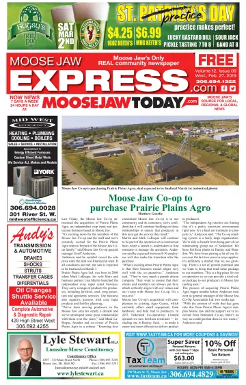 Moose Jaw Express.com - 27 Feb 2019
