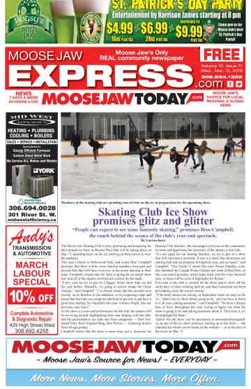 Moose Jaw Express.com - 13 Mar 2019