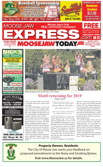 Moose Jaw Express.com - 3 Apr 2019