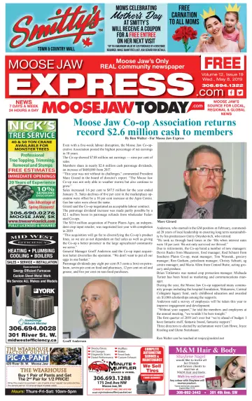Moose Jaw Express.com - 8 May 2019