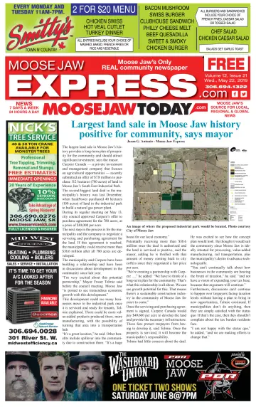 Moose Jaw Express.com - 22 May 2019